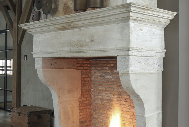 19th century fireplace