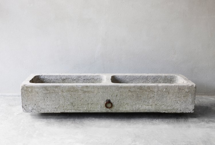 old marble trough