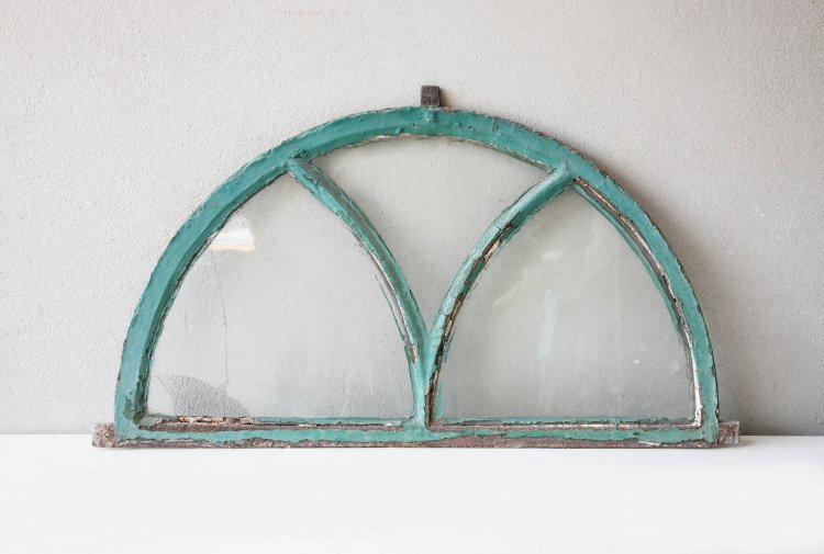 reclaimed cast iron window