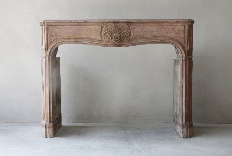 antique fireplace