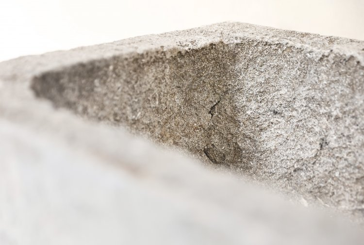 old sink of belgian bluestone