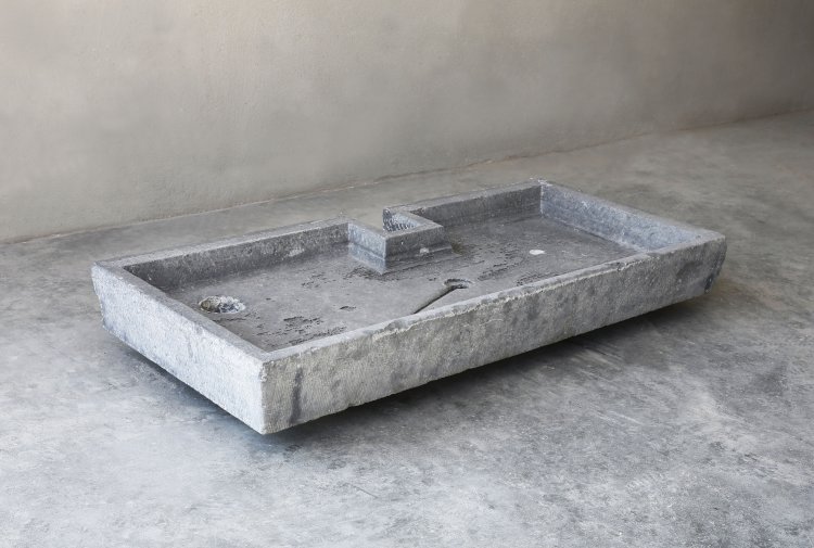 old belgian bluestone sink