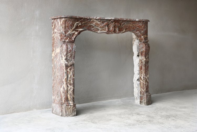 Antique marble fireplace