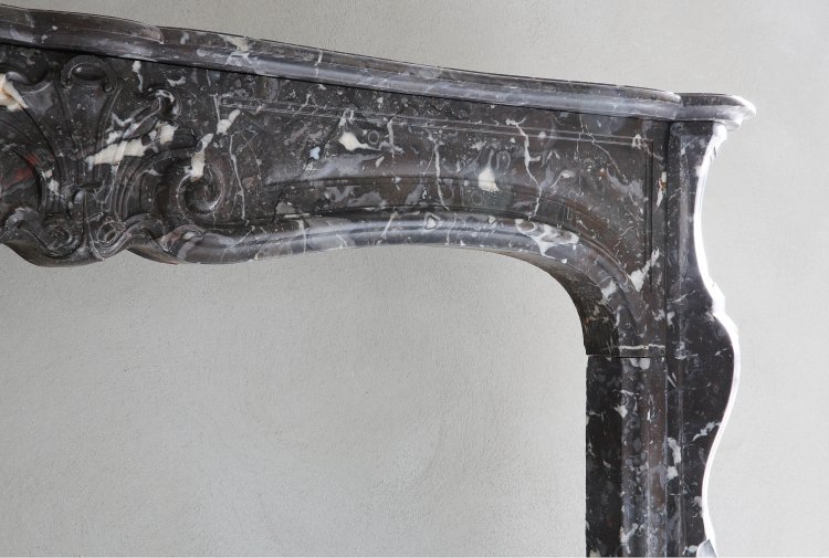 antique marble fireplace