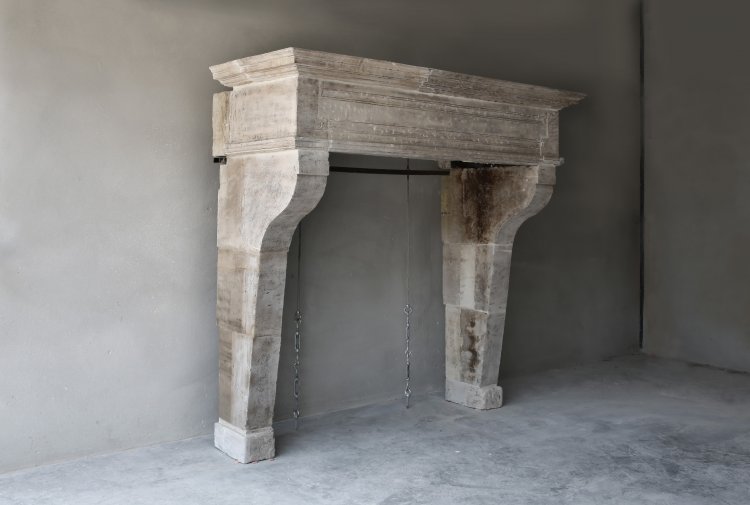 fireplace of the 19th century