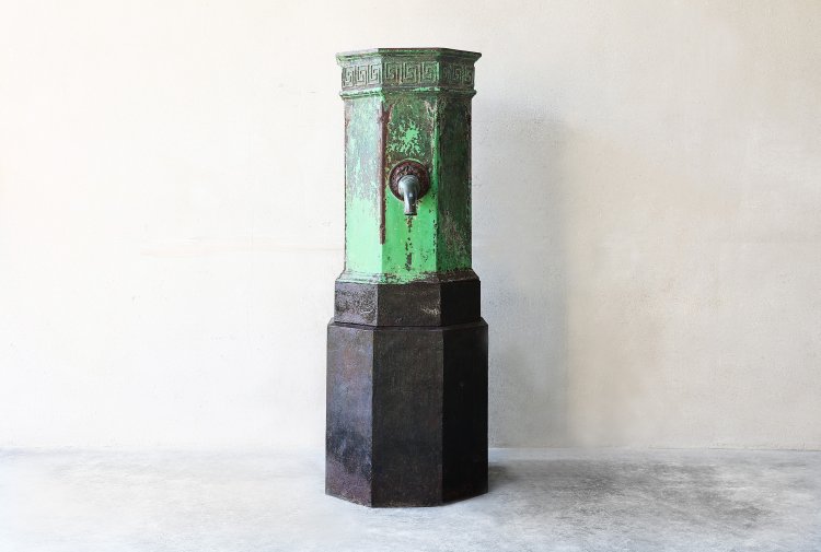 antique fountain of cast iron
