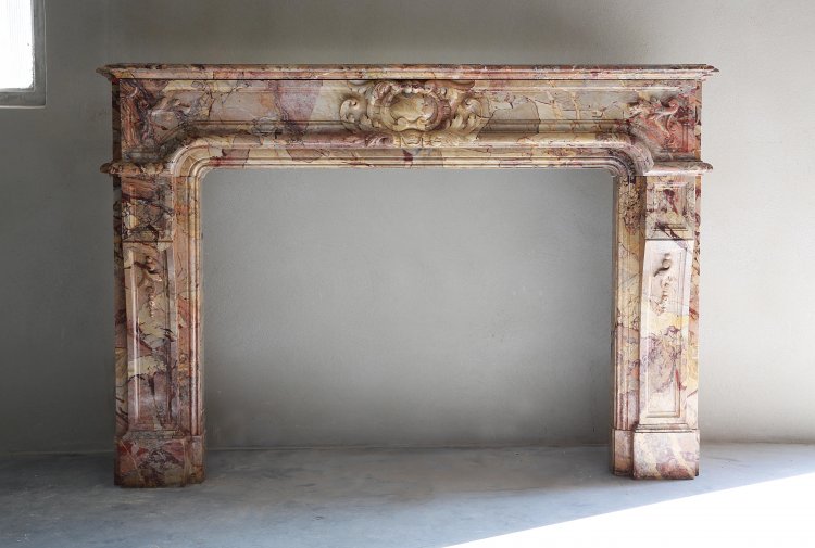 Exclusive marble fireplace
