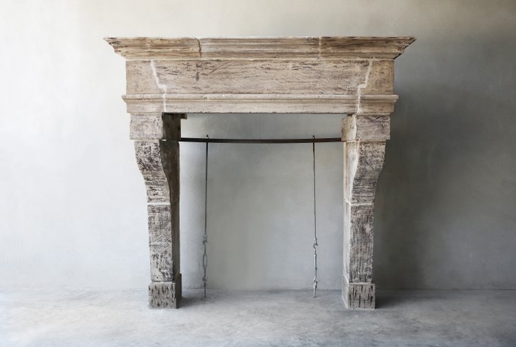 antique french mantel