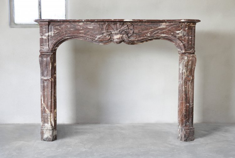 antique marble fireplace