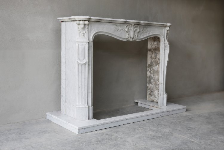 Louis XV style fireplace