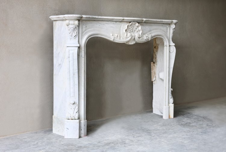 Louis XV style mantle surround