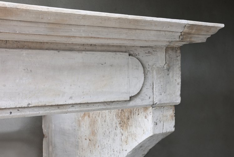 old mntle of french limestone