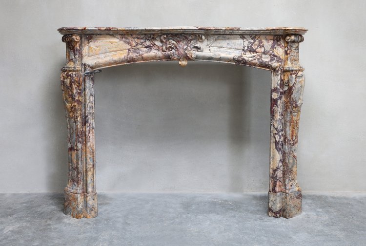 antique marble fireplace