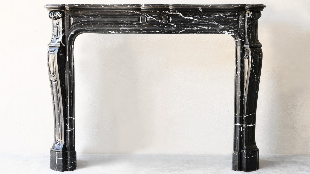 Antique Marble Fireplace