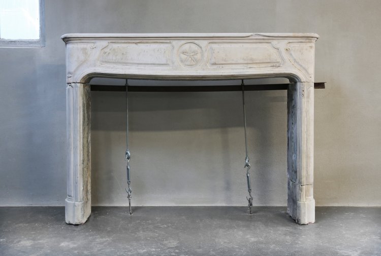 antique fireplace