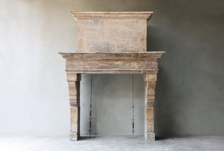 antique castle fireplace