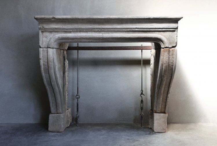 antique french fireplace