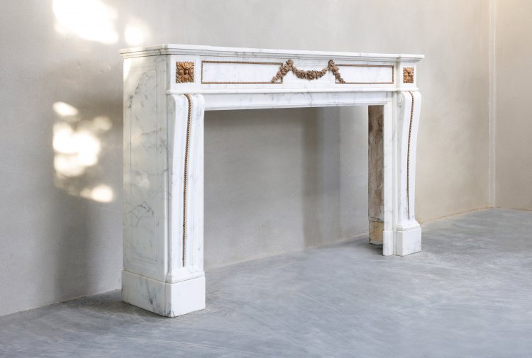 Louis XVI style mantle