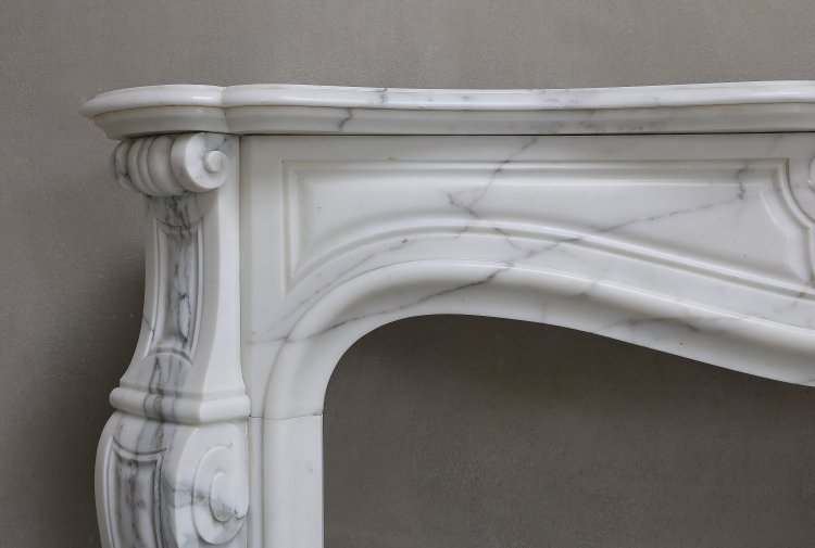 Louis XV style mantle surround