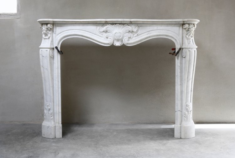 antique marble mantelpiece