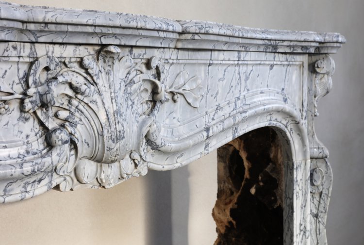 antique marble fireplace