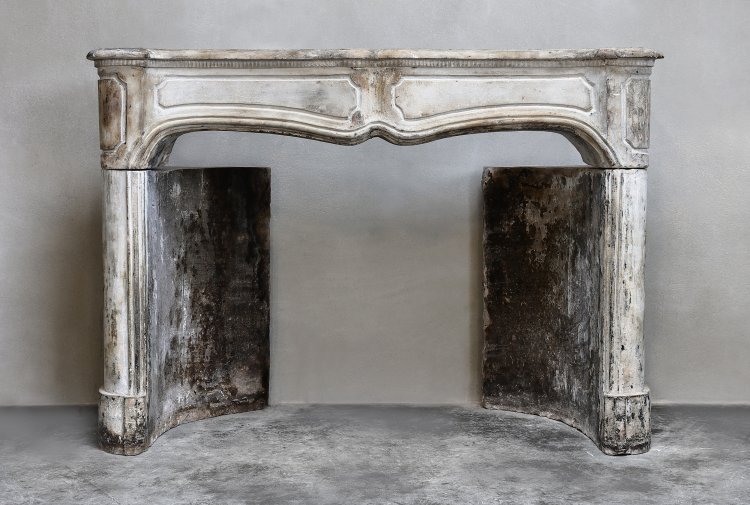 antique fireplace