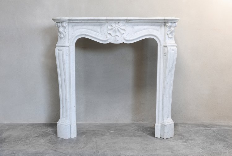 antique marble fireplace