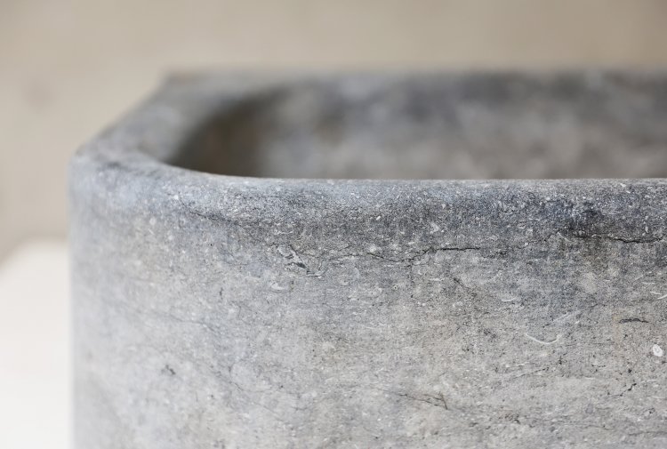 reclaimed sink of belgian bluestone