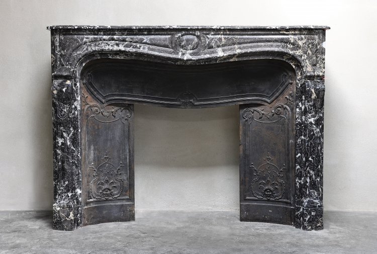 antique marble fireplace