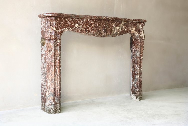 Antique marble fireplace