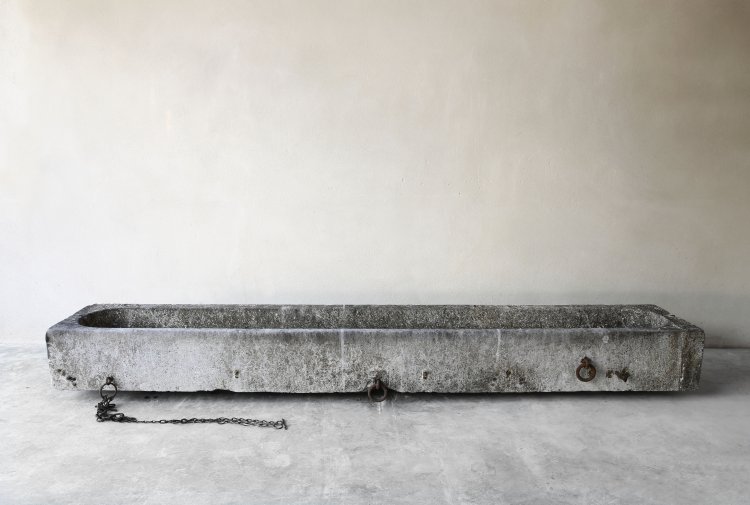 antique trough