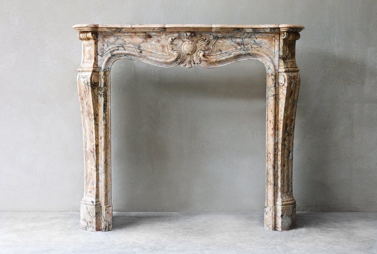 antique marble fireplace