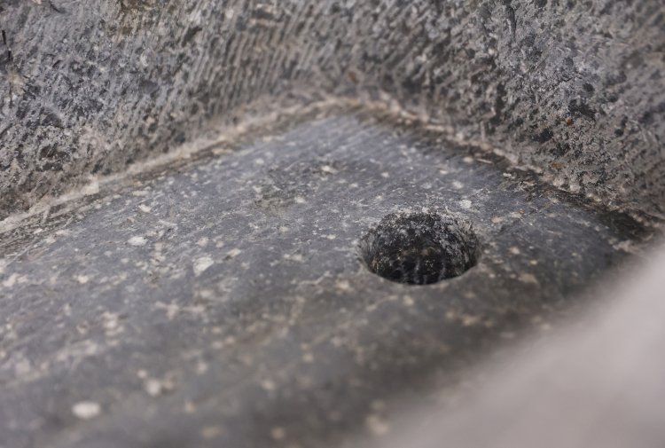 reclaimed belgian bluestone sink