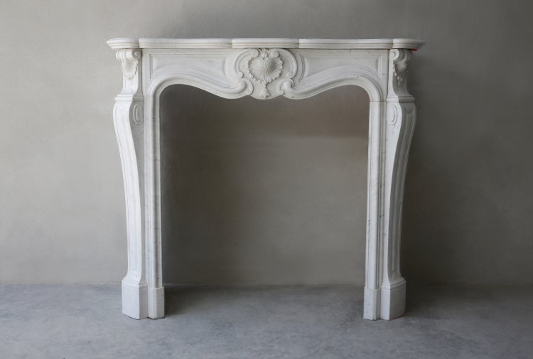 antique marble fireplace