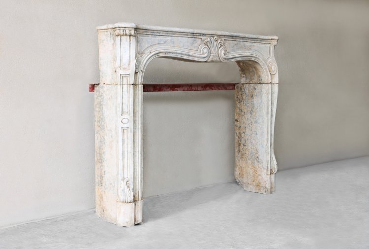 old mantle in Louis XV style