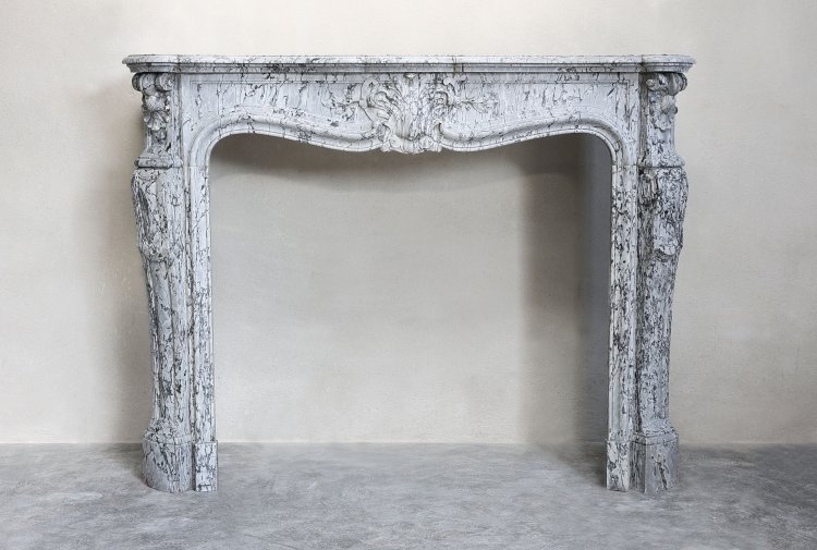 antique marble fireplace