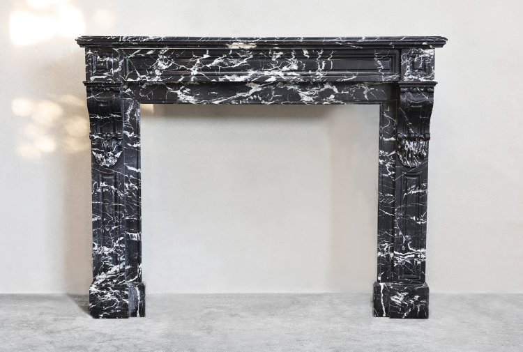 antique marble fireplace