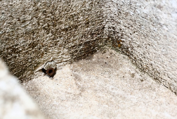 old trough of french limestone