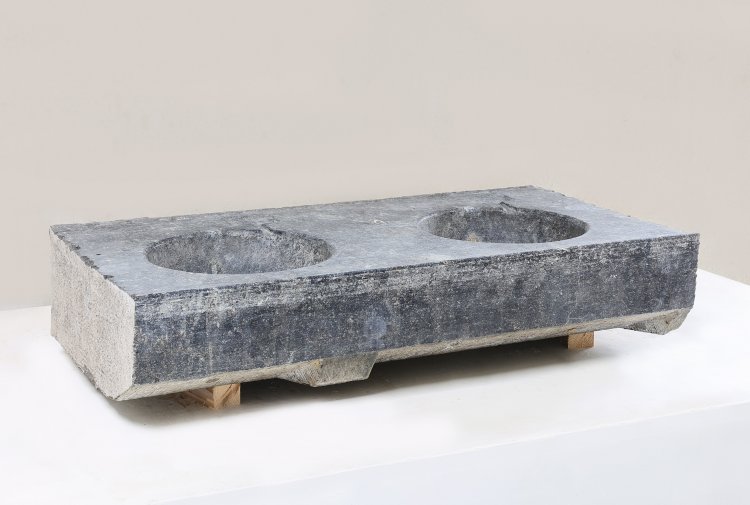 old belgian bluestone wash basin