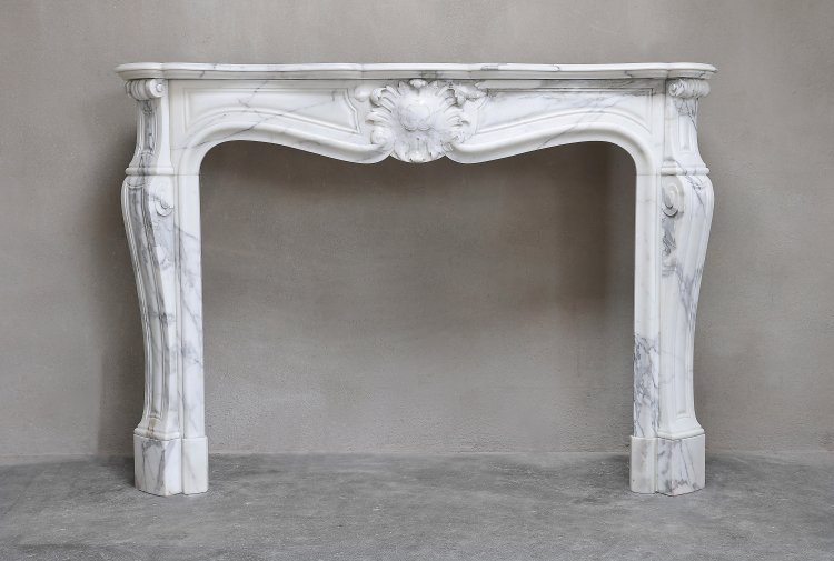 antique marble fireplace