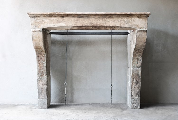 antique fireplace