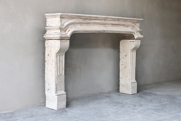 mantle of french limestone