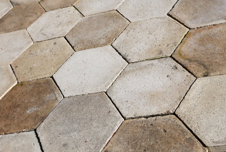 hexagonal tiles