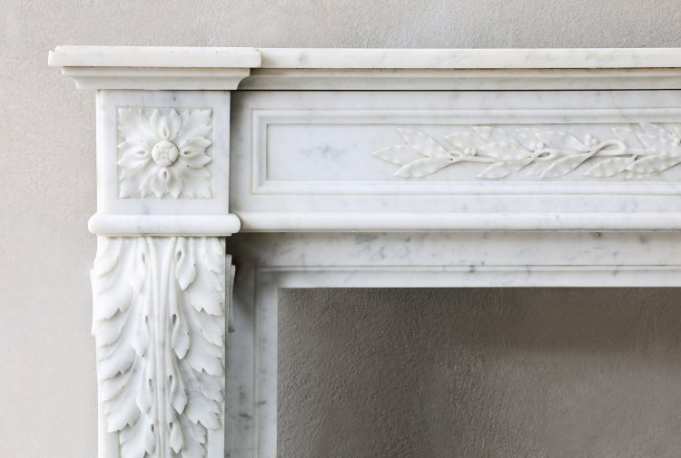 Louis XVI style mantle surround