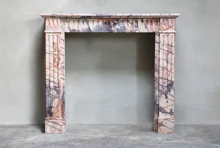 antique marble fireplace