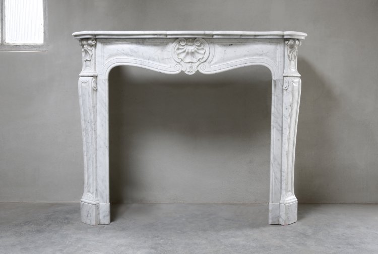 Louis XV style fireplace