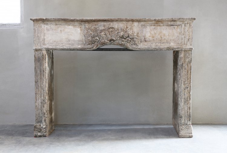 antique fireplace 