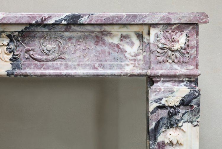 Louis XVI style fireplace