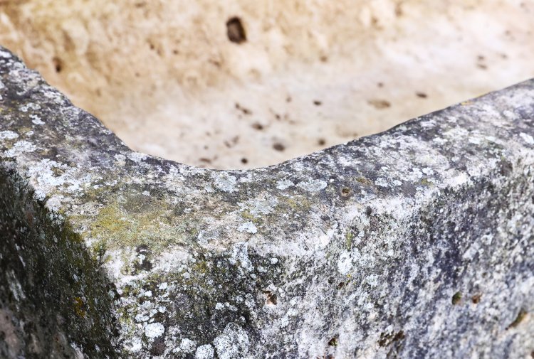 old trough of french limestone