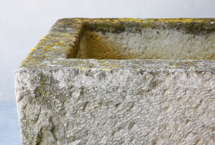 antique french trough